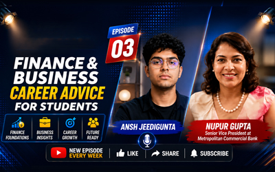 Finance & Business Career Advice for Students | Nupur Gupta | ANSH ASKS – Episode 3